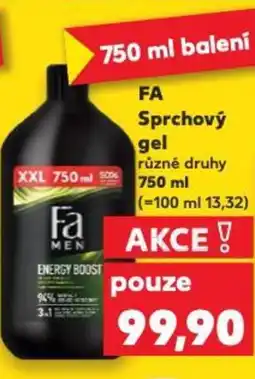 Kaufland FA Sprchový gel nabídka