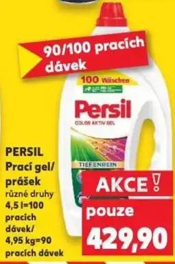 Kaufland PERSIL Prací gel/ prášek nabídka
