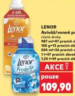 Kaufland LENOR Aviváž/vonné perly nabídka