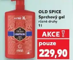 Kaufland OLD SPICE Sprchový gel nabídka