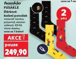 Kaufland FUSAKLE Dárkové balení ponožek nabídka