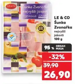 Kaufland LE & CO Šunka Zvonařka nabídka
