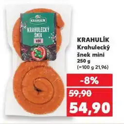 Kaufland KRAHULIK Krahulecký šnek mini nabídka