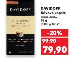 Kaufland DAVIDOFF Kávové kapsle nabídka