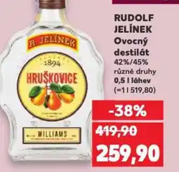 Kaufland RUDOLF JELÍNEK Ovocný destilát nabídka
