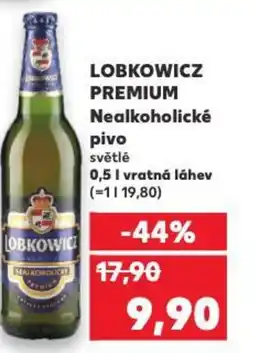 Kaufland LOBKOWICZ PREMIUM Nealkoholické pivo světlé nabídka