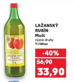 Kaufland LAŽANSKÝ RUBÍN Mošt nabídka
