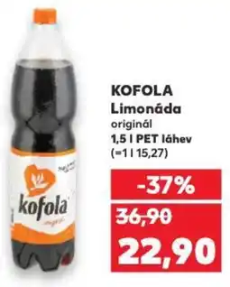 Kaufland KOFOLA Limonáda nabídka