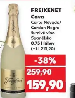 Kaufland FREIXENET Cava nabídka