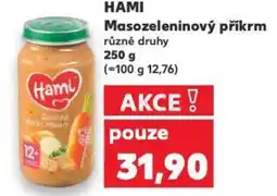 Kaufland HAMI Masozeleninový příkrm nabídka