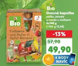Kaufland Bio Ovocná kapsička nabídka