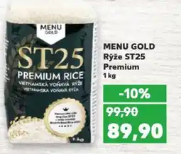 Kaufland MENU GOLD Rýže ST25 Premium nabídka