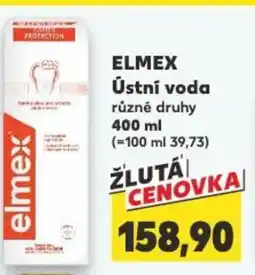 Kaufland ELMEX Ústní voda nabídka