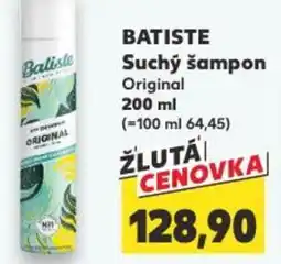 Kaufland BATISTE Suchý šampon Original nabídka