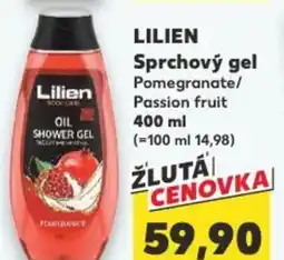 Kaufland LILIEN Sprchový gel Pomegranate/ Passion fruit nabídka