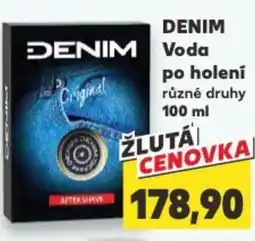 Kaufland DENIM Voda po holení nabídka