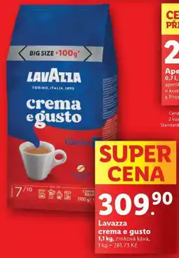 Lidl Lavazza crema e gusto, 1,1 kg nabídka