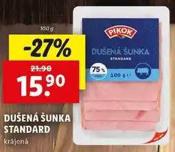 Lidl DUŠENÁ ŠUNKA STANDARD, 100 g nabídka