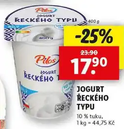Lidl JOGURT ŘECKÉHO TYPU, 400 g nabídka