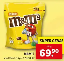 Lidl M&M'S, 250 g nabídka