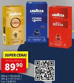 Lidl Lavazza, 10x 5,5 g/10x 5,7 g nabídka