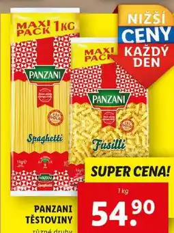 Lidl PANZANI TĚSTOVINY, 1 kg nabídka
