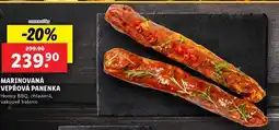 Lidl MARINOVANÁ VEPŘOVÁ PANENKA, cena za 1 kg nabídka