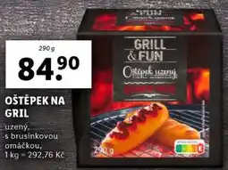 Lidl OŠTĚPEK NA GRIL, 290 g nabídka