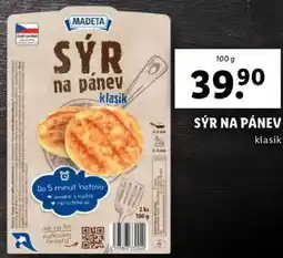 Lidl SÝR NA PÁNEV, 100 g nabídka