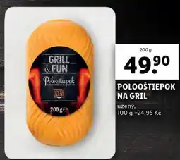 Lidl POLOOŠTIEPOK NA GRIL, 200 g nabídka