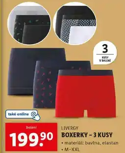 Lidl BOXERKY - 3 KUSY nabídka