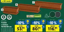 Lidl Truhlík s miskou 40/60/80 cm nabídka