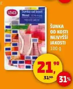 Penny Market ŠUNKA OD KOSTI NEJVYŠŠÍ JAKOSTI, 100 g nabídka