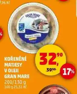 Penny Market KOŘENĚNÉ MATJESY VOLEJI GRAN MARE, 200/130 g nabídka