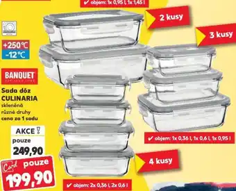 Kaufland Sada dóz CULINARIA nabídka