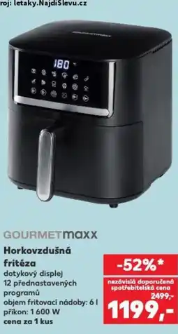 Kaufland GOURMETmaxx Horkovzdušná fritéza nabídka
