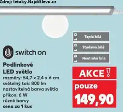 Kaufland Podlinkové LED světlo nabídka