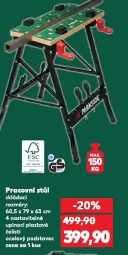 Kaufland Pracovni stul nabídka