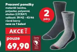Kaufland Pracovní ponožky nabídka
