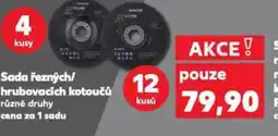 Kaufland Sada řezných/ hrubovacich kotoučů nabídka