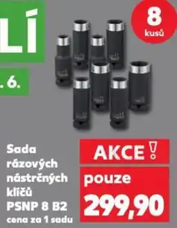 Kaufland Sada rázových nástrčných klíčů PSNP 8 B2 nabídka