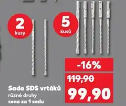 Kaufland Sada SDS vrtáků nabídka