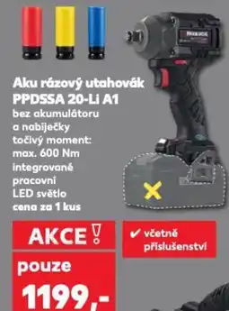 Kaufland Aku rázový utahovák PPDSSA 20-Li A1 nabídka