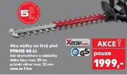 Kaufland Aku nůžky na živý plot PPAHS 40-Li nabídka