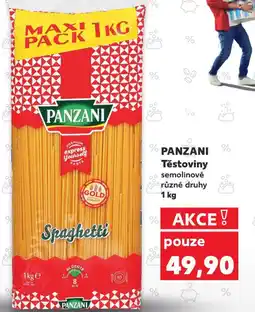Kaufland PANZANI Těstoviny semolinové nabídka