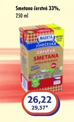 ČEPOS Smetana čerstvá 33% nabídka