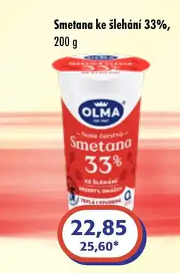 ČEPOS OLMA Smetana ke šlehání 33% nabídka
