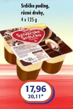 ČEPOS Srdíčko puding nabídka