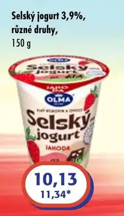 ČEPOS OLMA Selský jogurt 3,9% nabídka