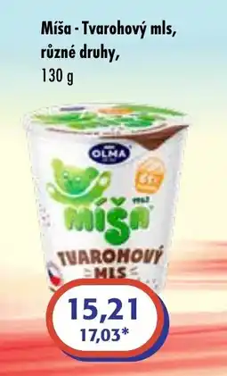 ČEPOS Míša - Tvarohový mls nabídka